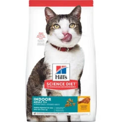 Hill'sĀ® Science DietĀ® Adult 11+ Indoor Cat Food