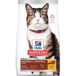 Hill'sĀ® Science DietĀ® Adult Hairball Control Cat Food
