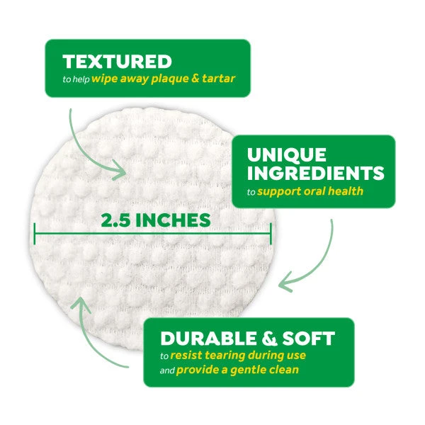 TropiClean Fresh Breath Dental Wipes For Dogs - Image 4