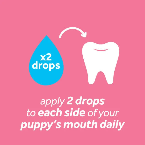 TropiClean Fresh Breath No Brushing Clean Teeth Dental & Oral Care Gel For Puppies - Image 4