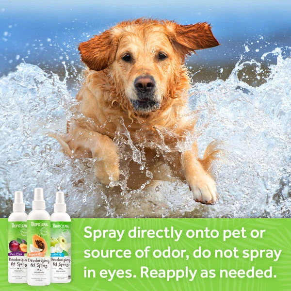 TropiClean Pure Plum Deodorizing Spray For Pets - Image 7