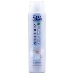 SPA By TropiClean Lavish White Coat Shampoo For Pets
