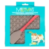 Messy Mutts Silicone Therapeutic Feeding Mat With Silicone Spatula