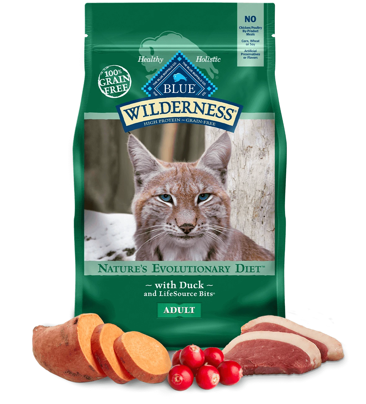 Blue Buffalo BLUE Wilderness™ Adult Cat Duck Recipe